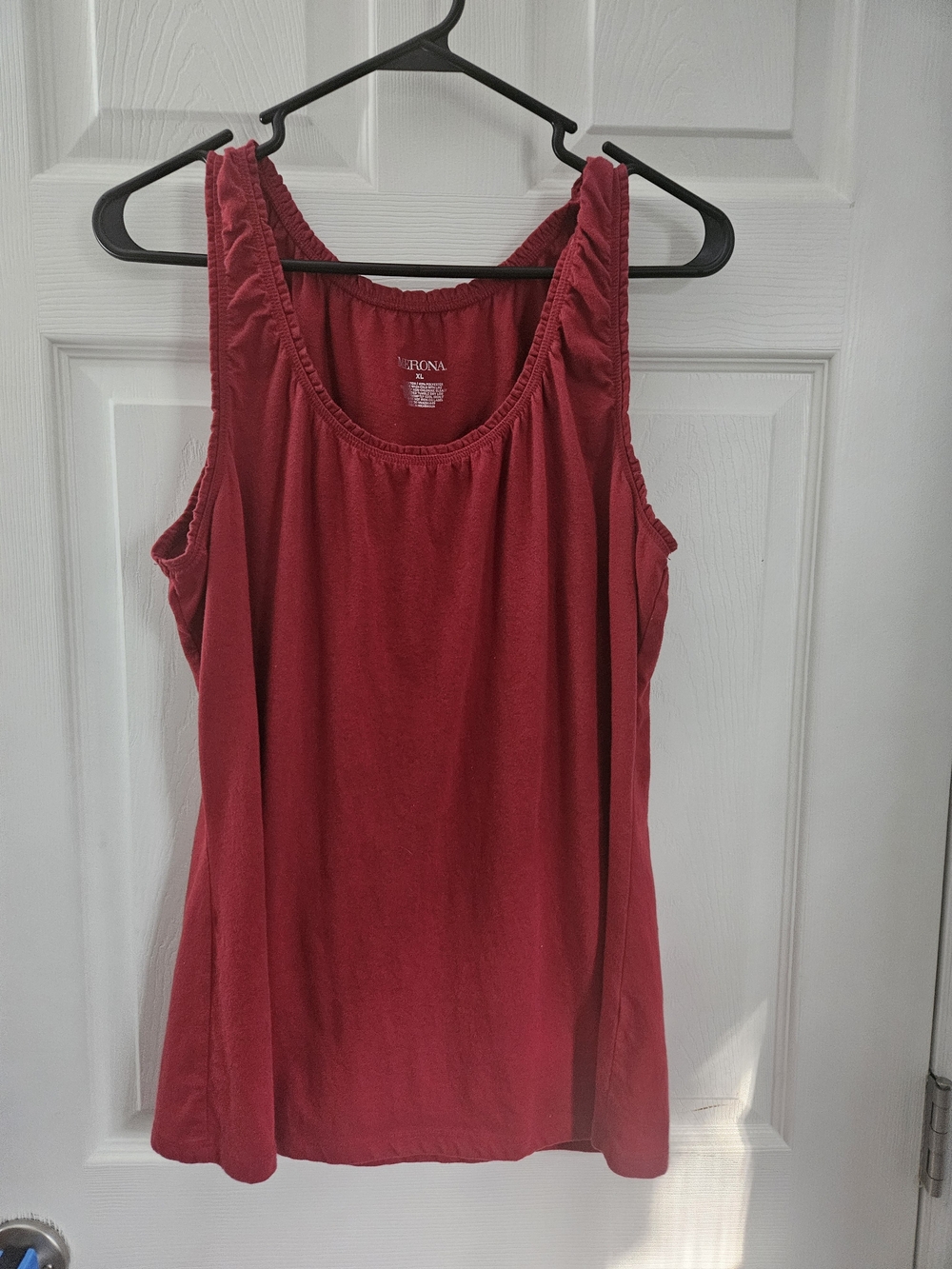Merona Red Scoop Neck Tank Top